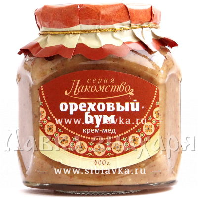 Крем-мед «Ореховый бум»